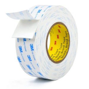 3M 1600T Double Coated PE Foam Tape for General Purpose Mounting and Joining