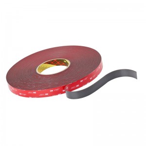 3M Double Sided VHB Tape VHB 0.045in Dark Gray 4611 Heavy Duty Mounting Adhesive Waterproof Foam Tape for the bonding of mechanism components