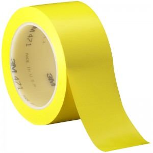 3M 471 Vinyl Versatile Tape for Floor Marking, Social Distancing, Color Coding, Safety Marking