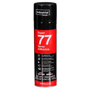 3M Super 77 Multipurpose Spray Adhesive for Bonding Materials