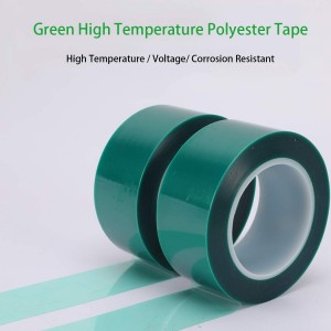 High temperature Polyester Tape for Powder Coating Masking