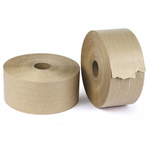 Water Activated Kraft Paper Reinforced Gummed Tape Paper Packing Tape for Packaging Use