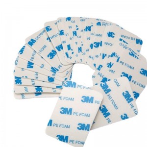 Double-Sided Adhesive 3M 1600T PE Foam Tape for General Purpose Mounting and Joining