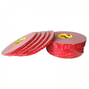 Heat Resistant 3M VHB Tape GPH-060 GPH-110 GPH-160 for permanent bonding