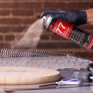 3M Super 77 Multipurpose Spray Adhesive for Bonding Materials