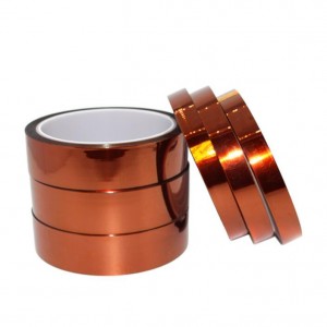 Kapton Polyimide High Temperature Resistant Tape with Silicone Adhesive for Masking, Soldering etc.